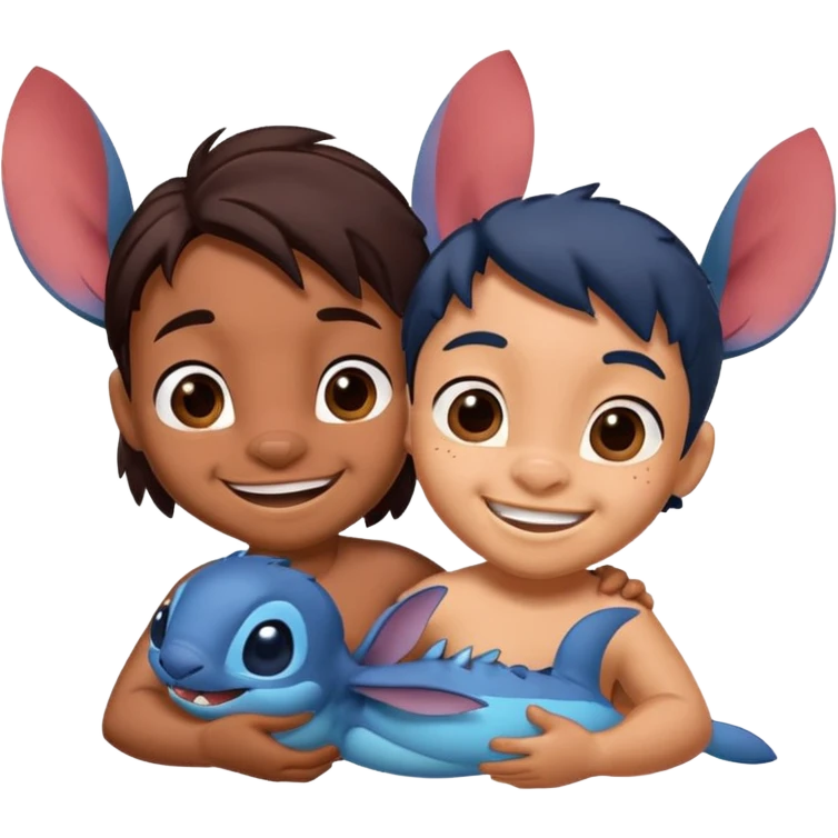 Lilio and stich emoji