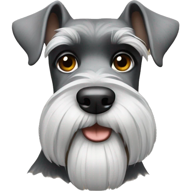 schnauzer  emoji