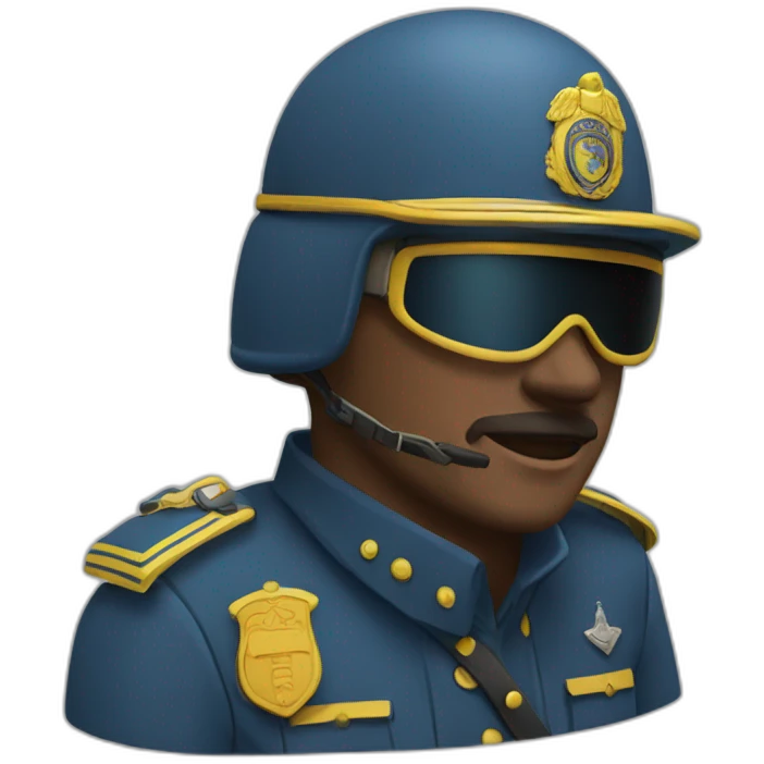 Alpine gendarmerie emoji