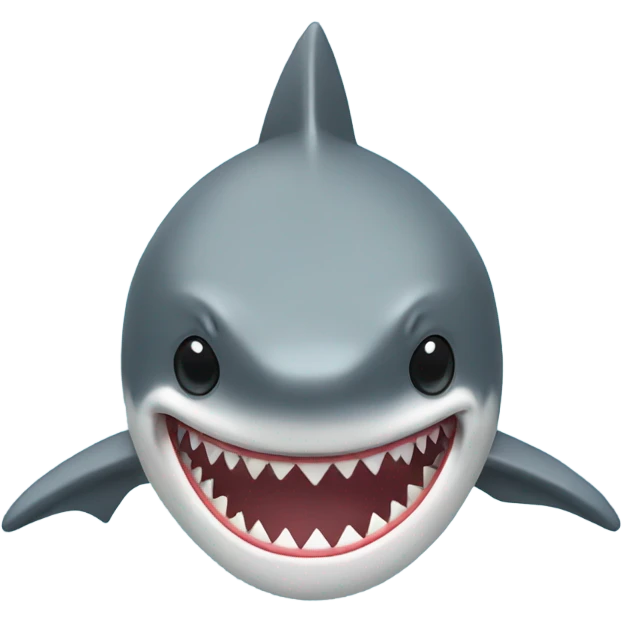 Shark with ski mask emoji