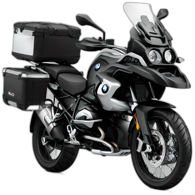 BMW gs 1250 black emoji