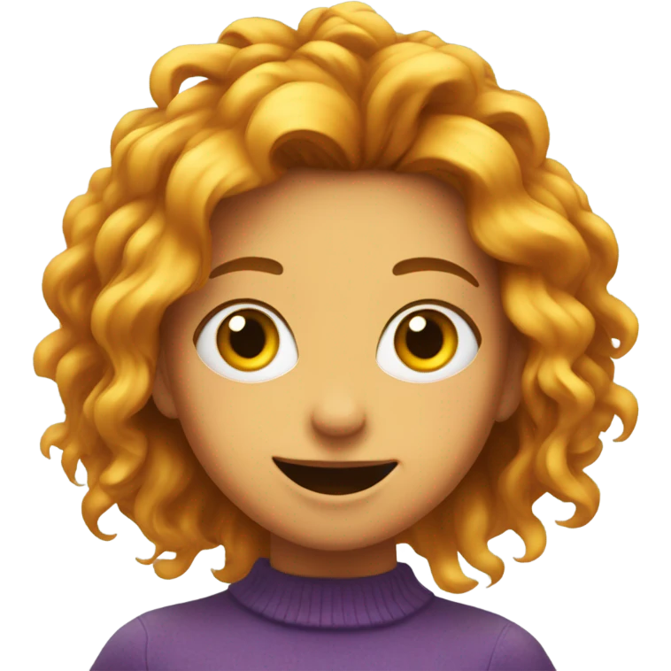 Rolling eyes emoji with a crazy girl in the background emoji
