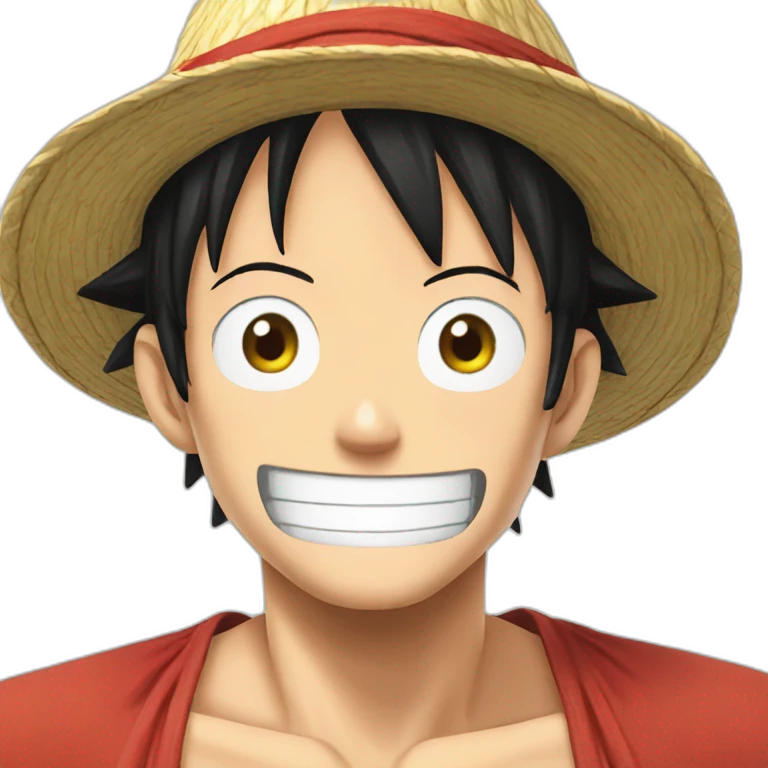 Luffy one piece emoji