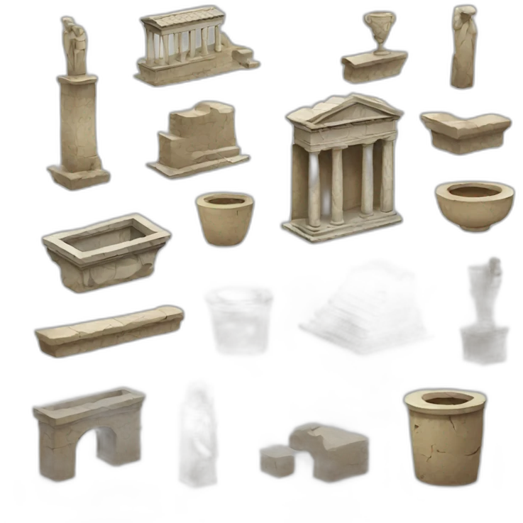 roman sites emoji