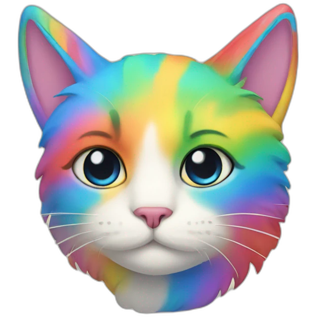 rainbow cat emoji