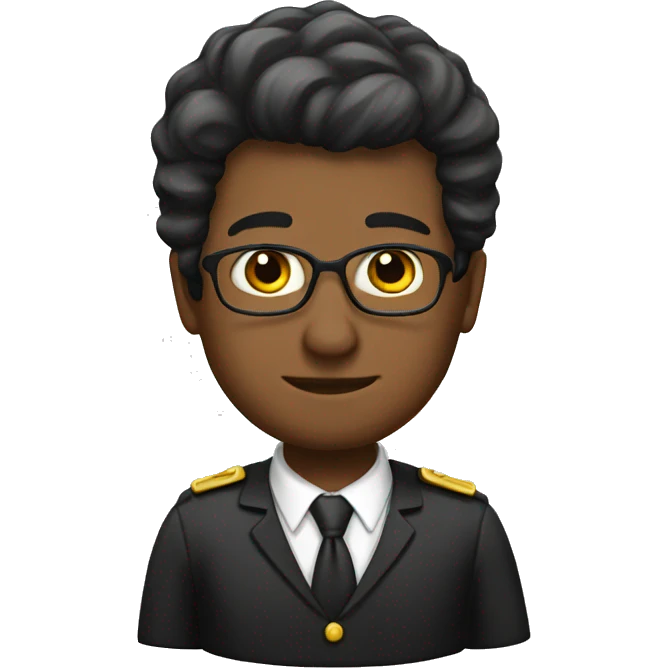 Lawyer in uniform emoji