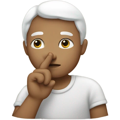 Shhhh quiet  emoji