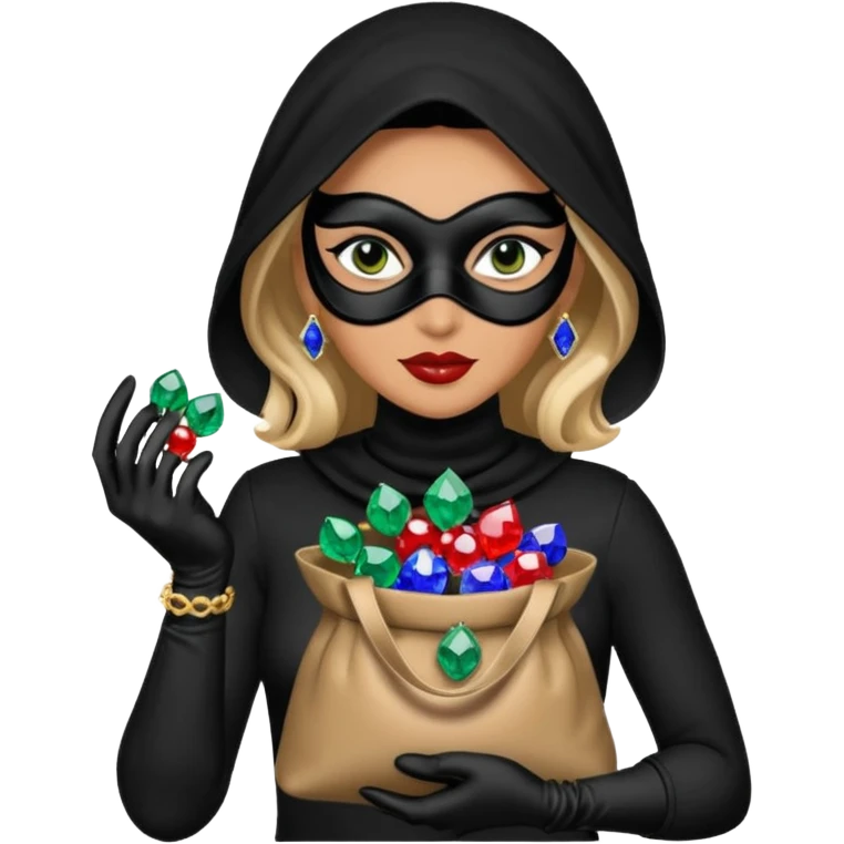lady thief emoji