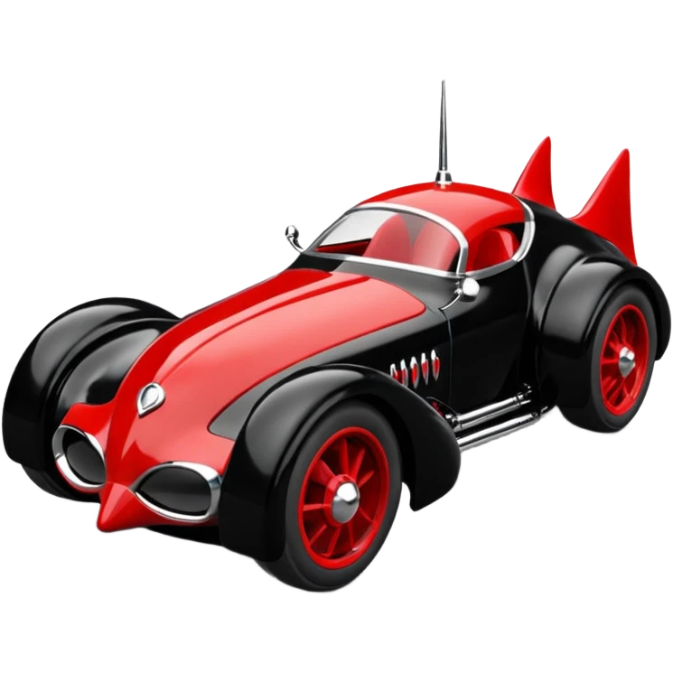 Hot rod Cat Woman’s Catmobile rc car  emoji