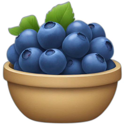 Blueberry emoji