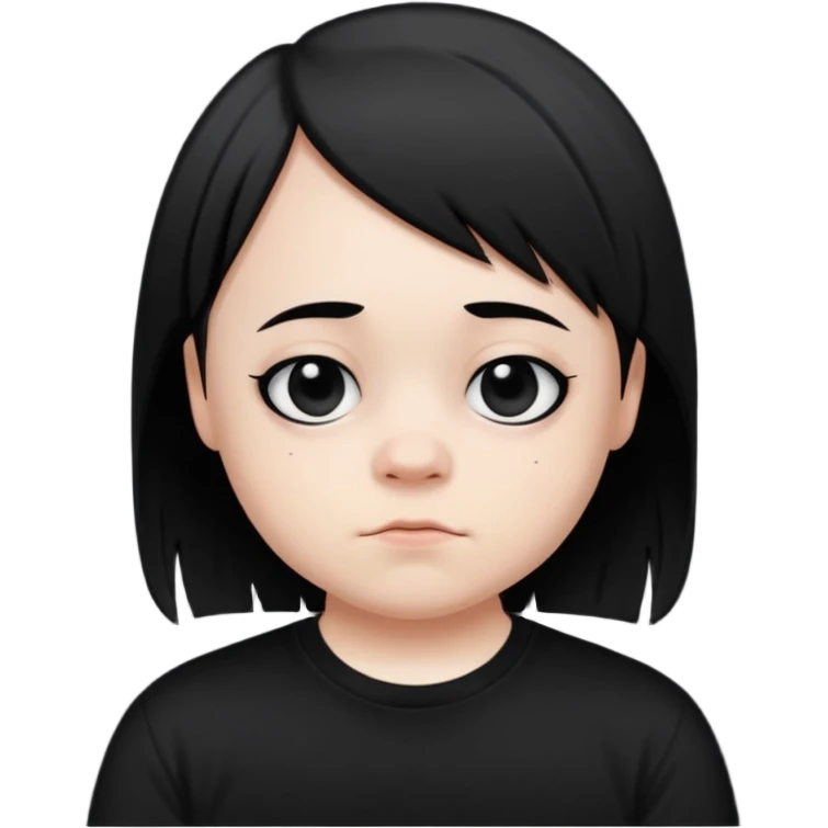 Emo with Down syndrome  emoji