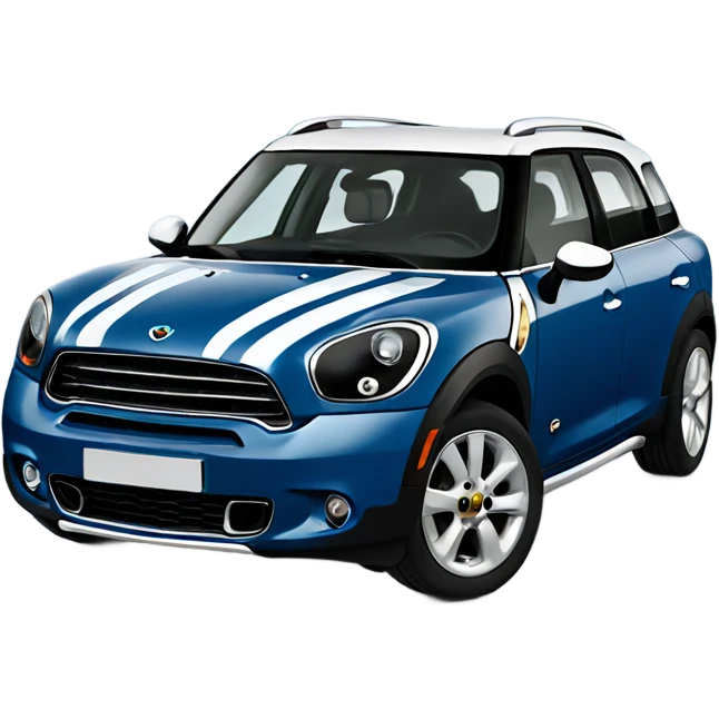 Mini countryman Blue emoji