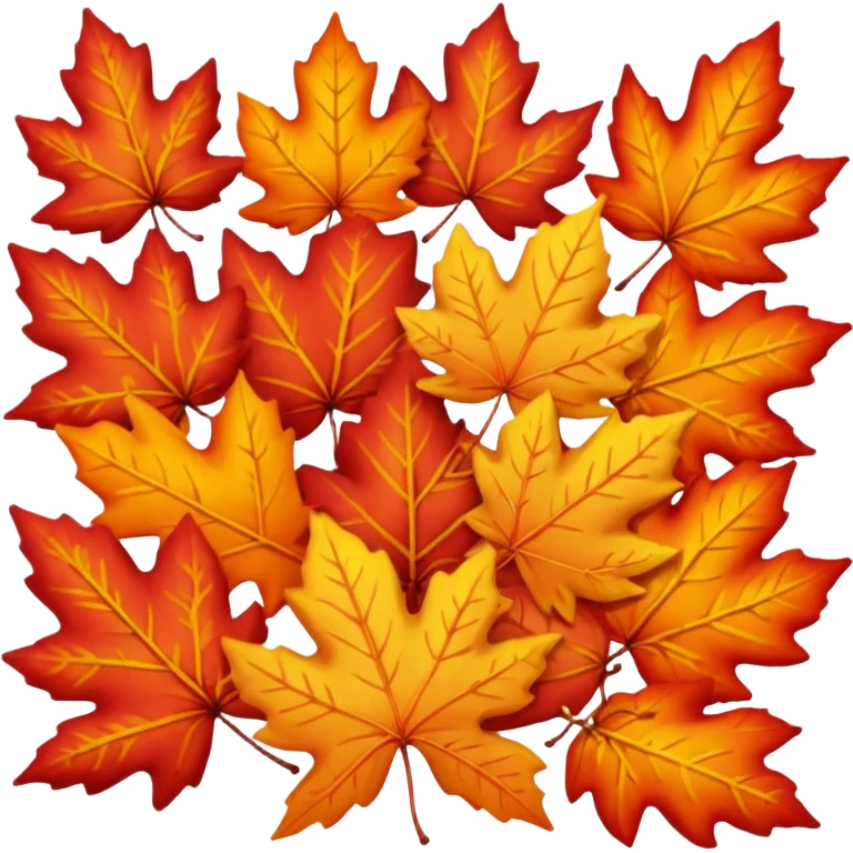 autumn leaves emoji
