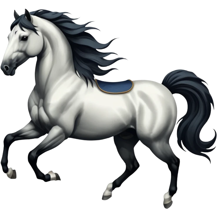 徐悲鸿奔马 emoji