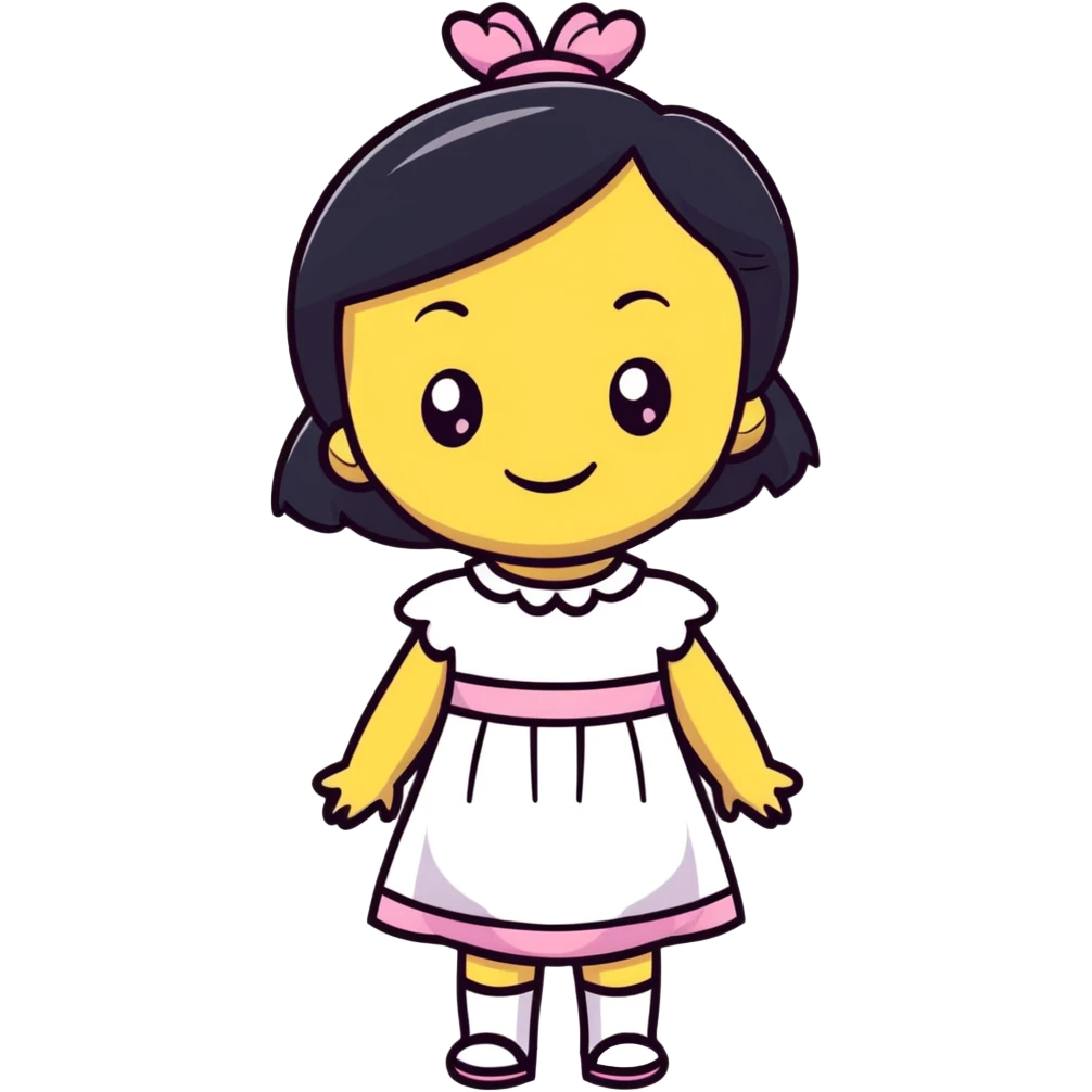 Alphabet girly emoji