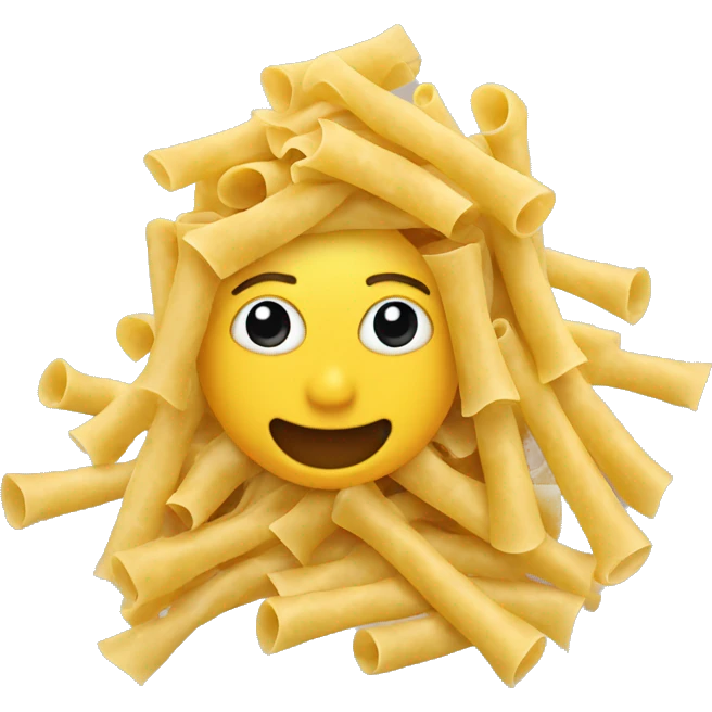 Ha da in the pasta emoji