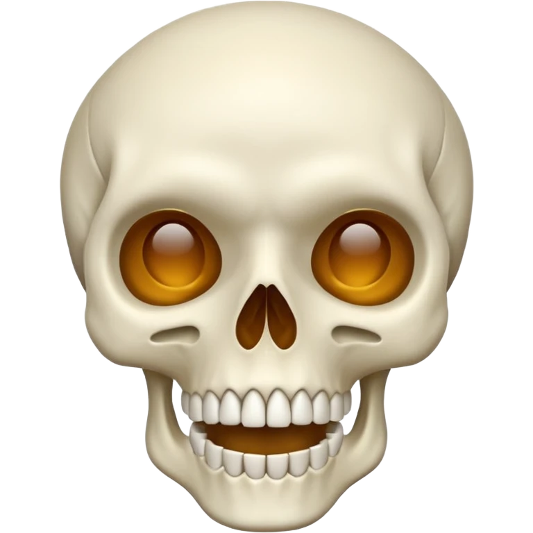 Open mouth skull emoji emoji