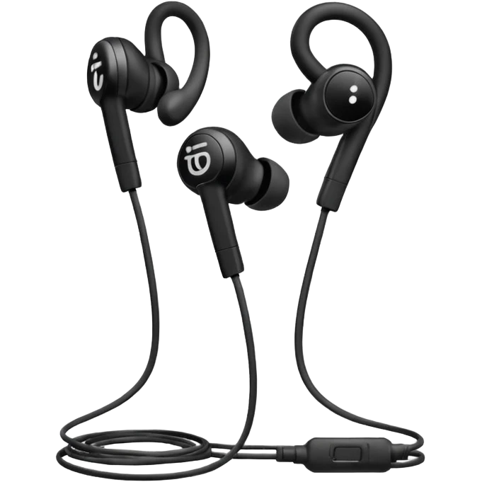 old wired earphones emoji