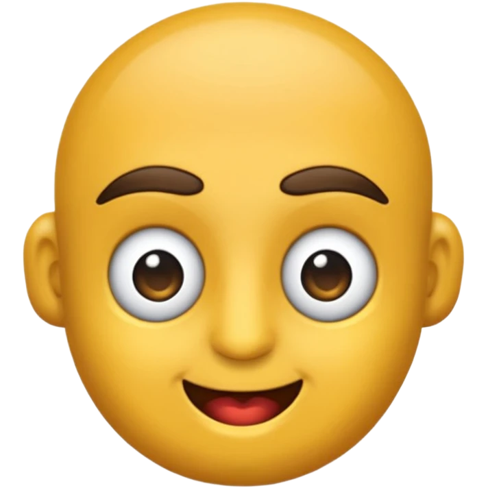 emoji cu un pupic albastru  emoji