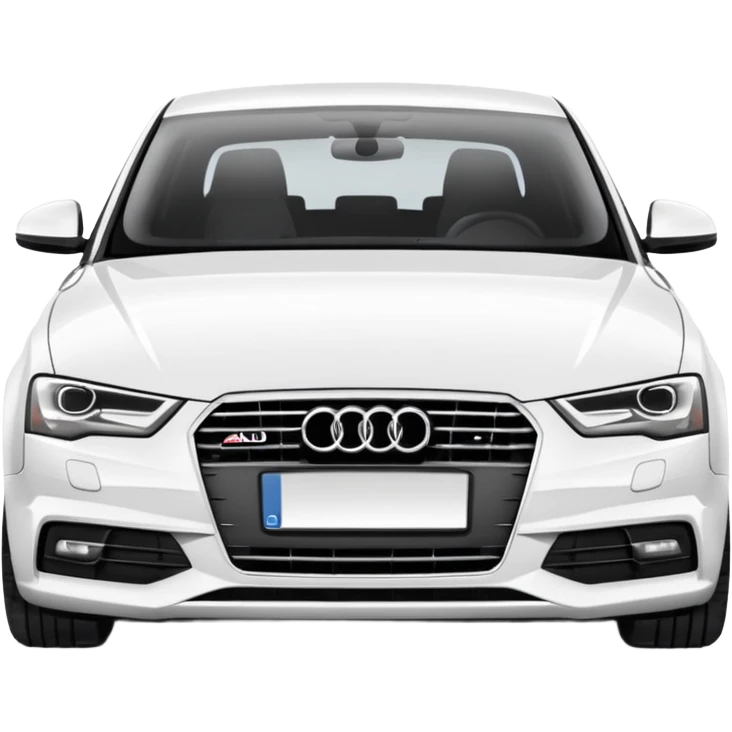 white audi a4 2022 emoji