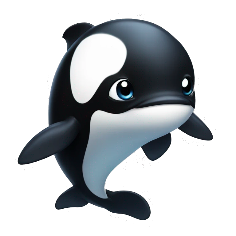 Chibi orca emoji
