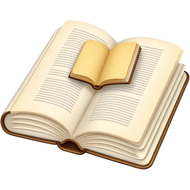 Open book on top of folded cream knit blanket emoji