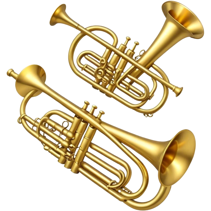 Instruments and trumpets  emoji