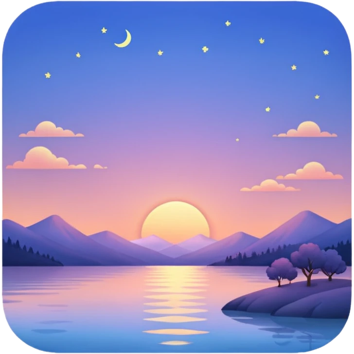 Aesthetic evening  emoji
