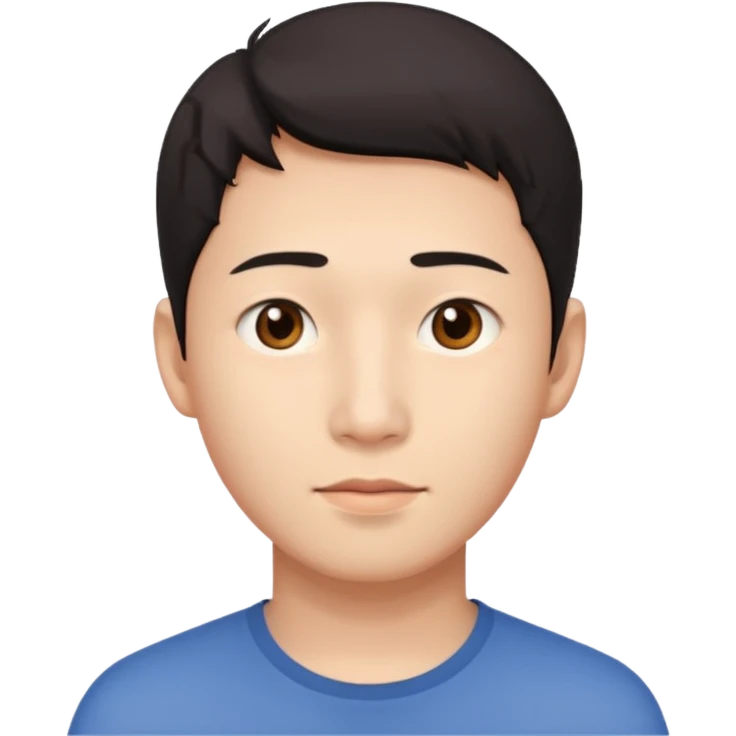 asian male thin face emoji