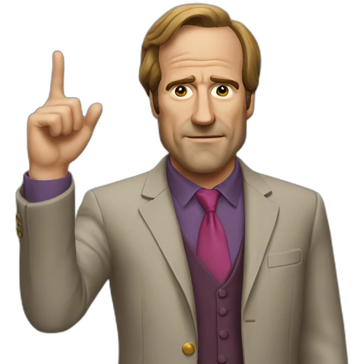 Saul goodman realistic emoji