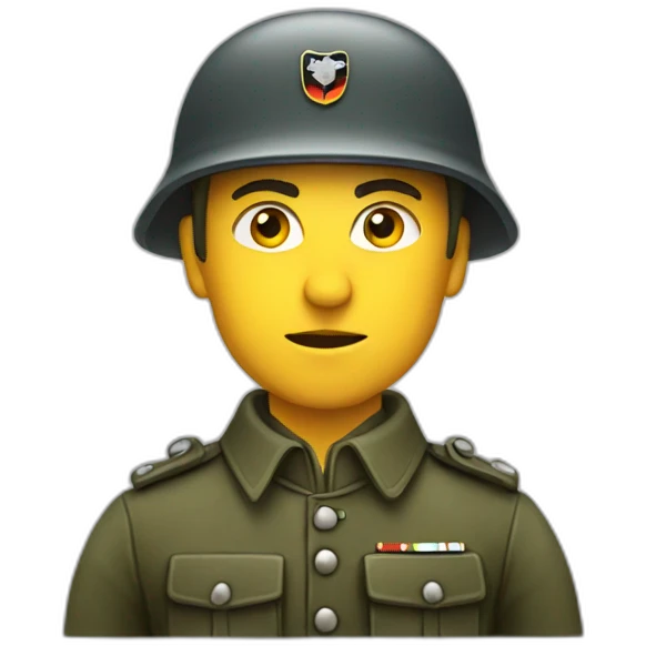 German soldier emoji
