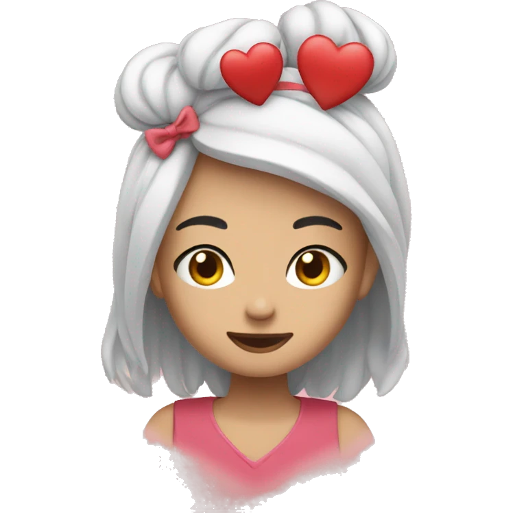 Love with love emoji