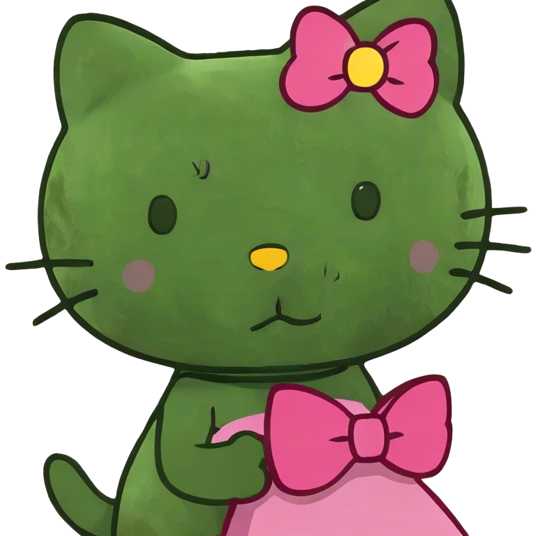 Hello kitty emoji