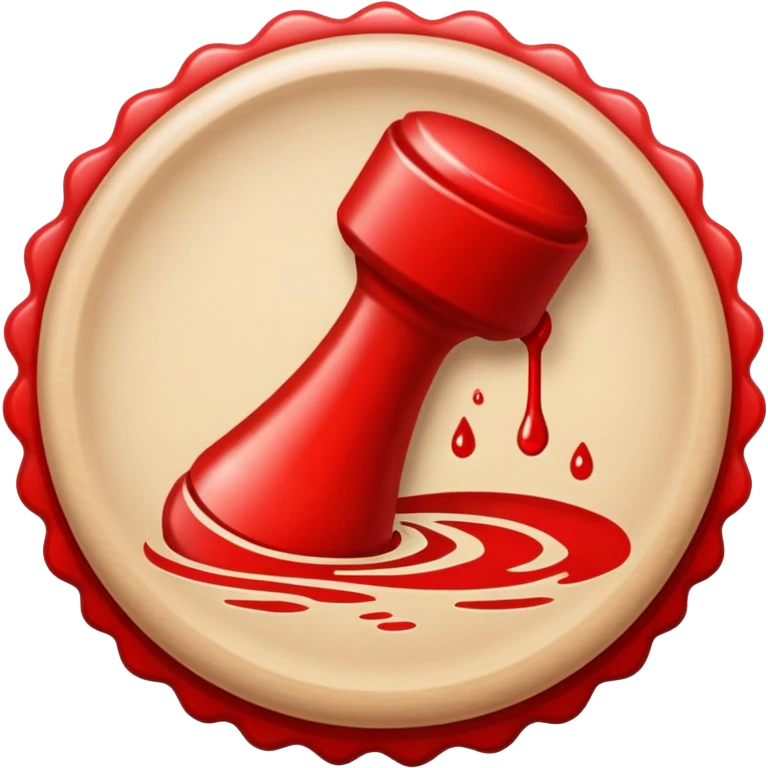 stamp approved emoji