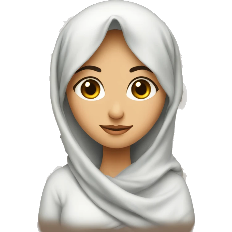 A'isha, wife of the prophet Muhammad emoji