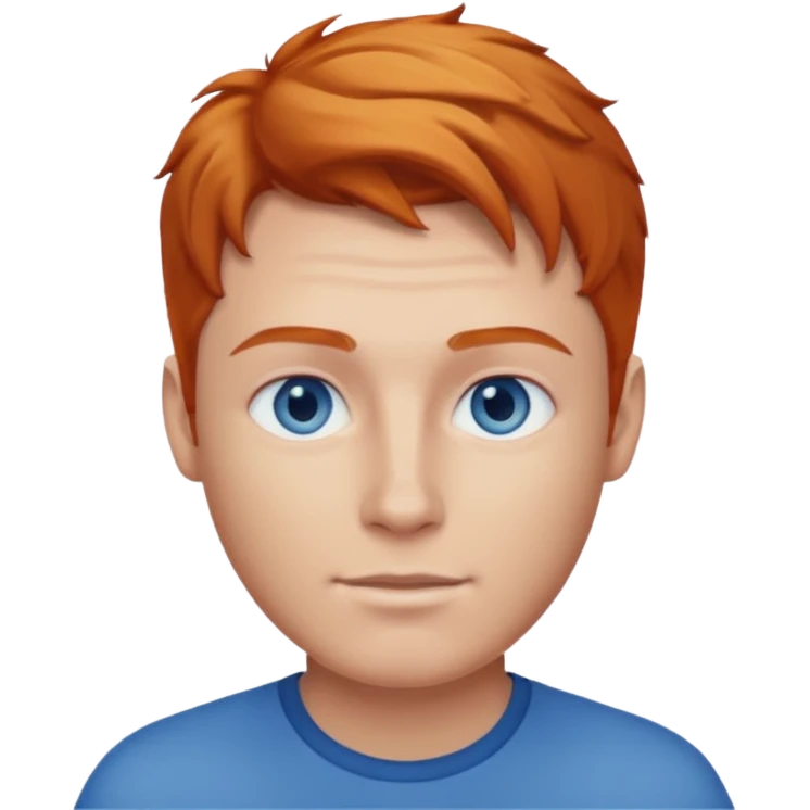 Why is he blonde make him ginger emoji