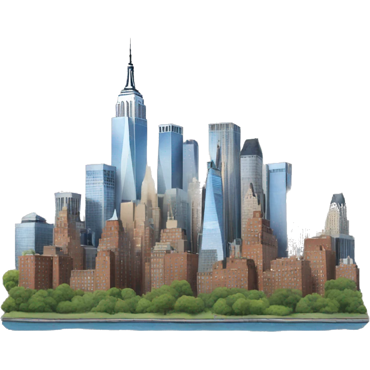 New York city Skyline emoji