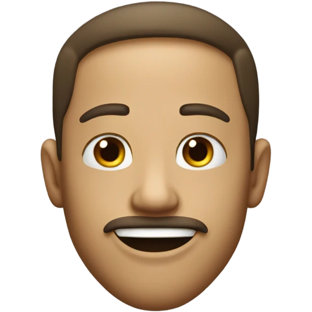 Dude biting his lower lip emoji