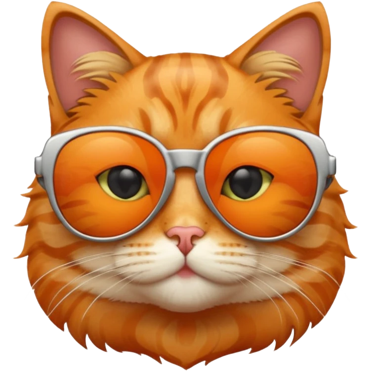 Cat wearing sunglasses emoji