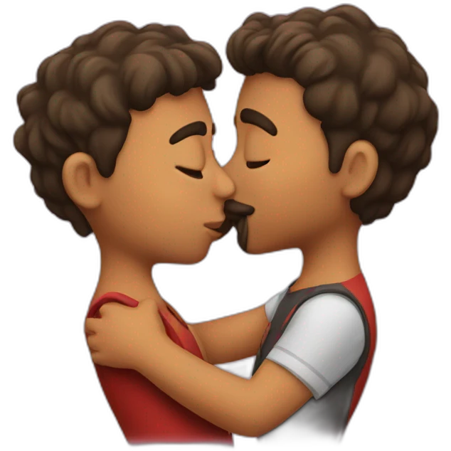 Kissing emoji