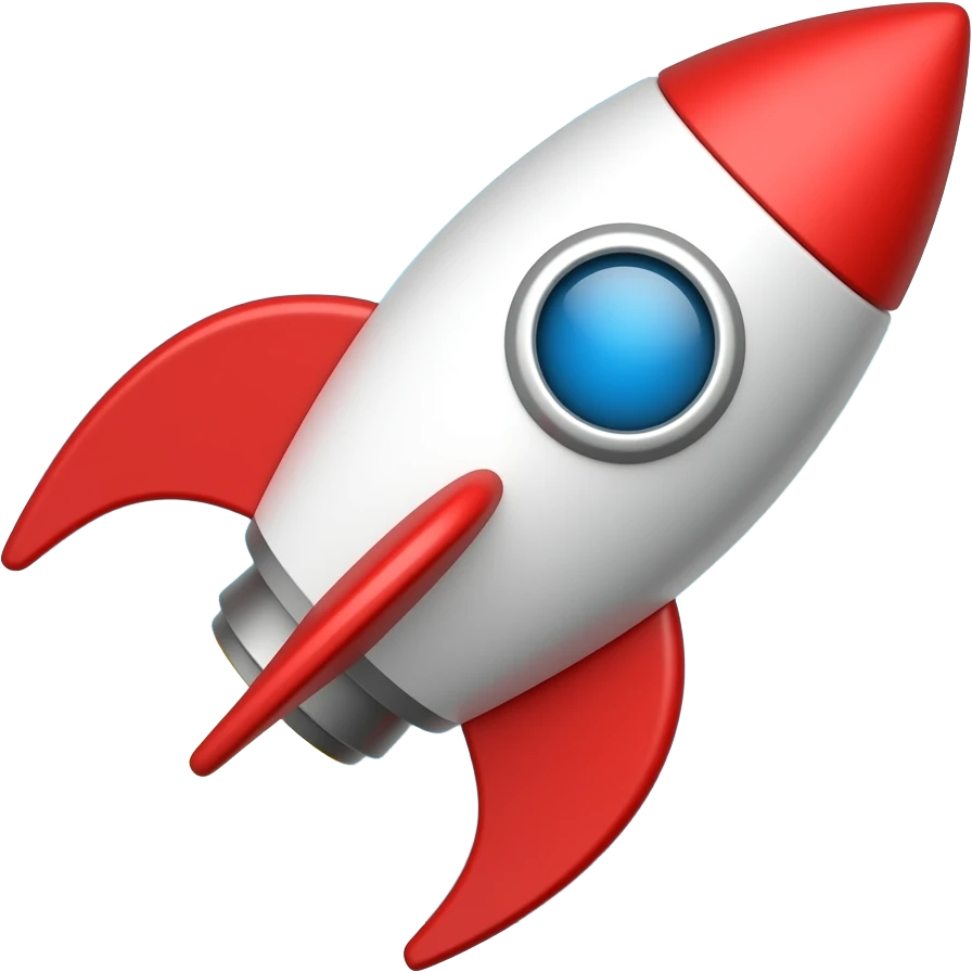 Rocket emoji or Icon emoji