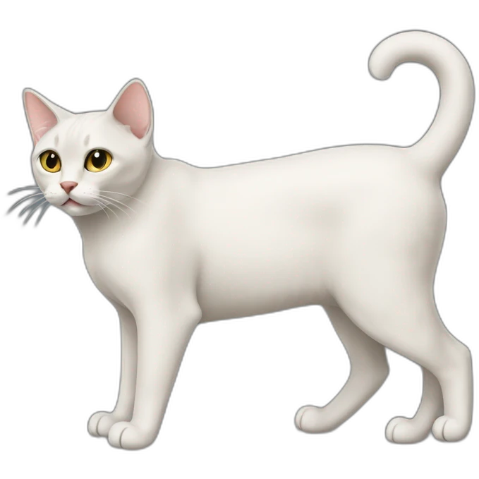 Burmilla Cat Full Body emoji