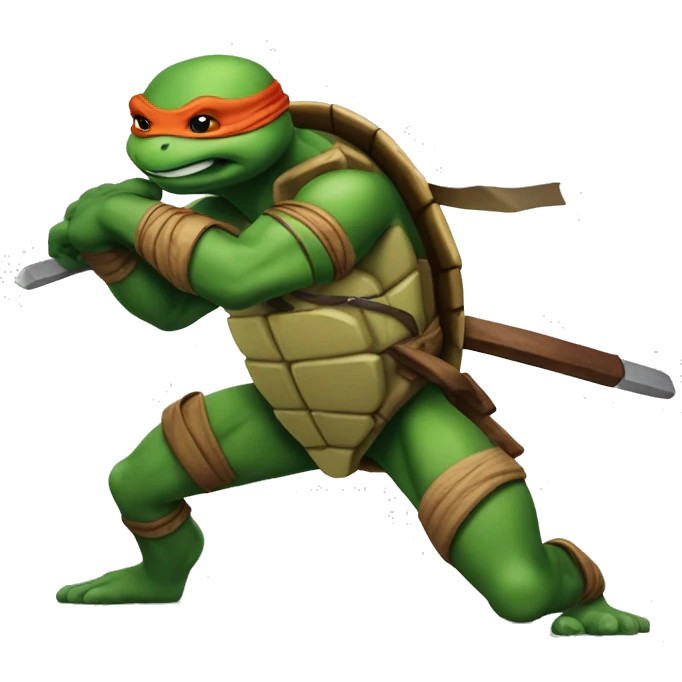 Mutant Ninja turtle emoji