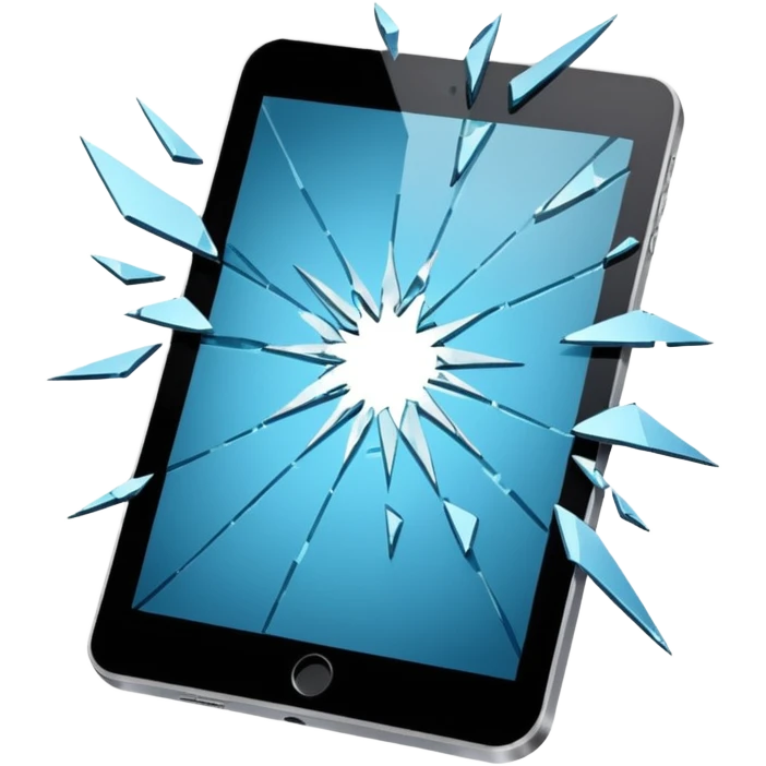 shattered tablet emoji