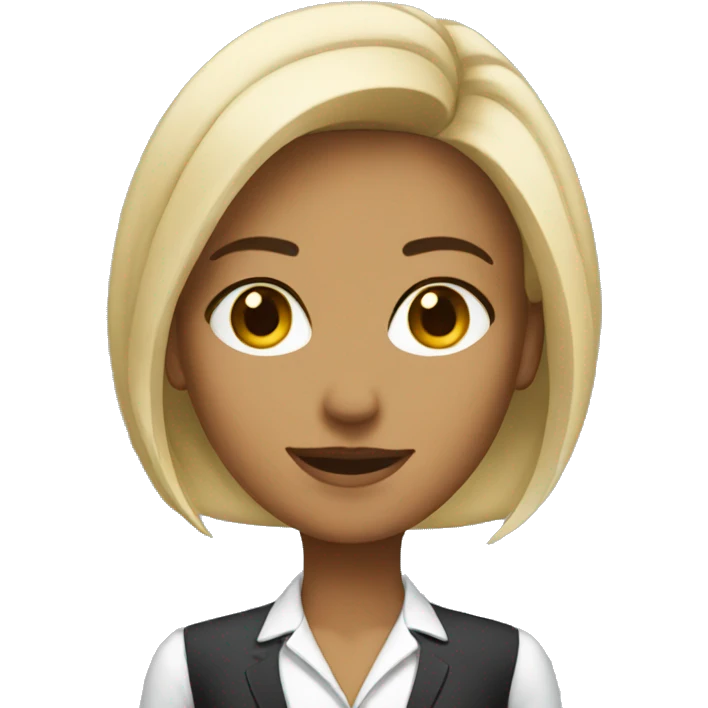 Corporate girl emoji