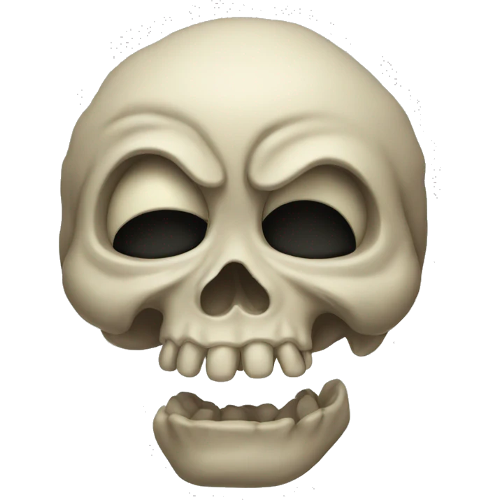 crying skull emoji