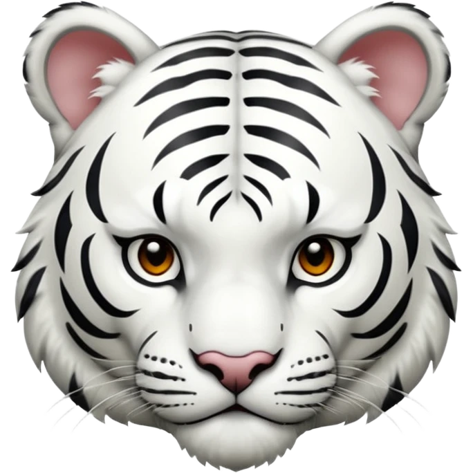 Tigre branco  emoji