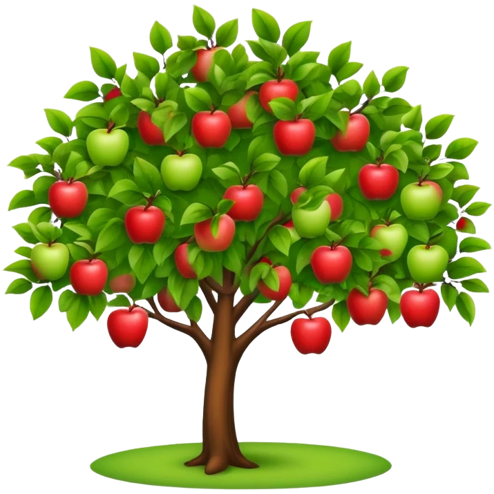 Apple trees emoji