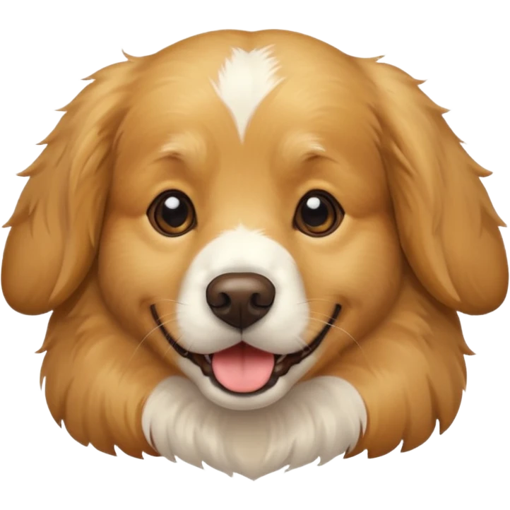 A dog emoji