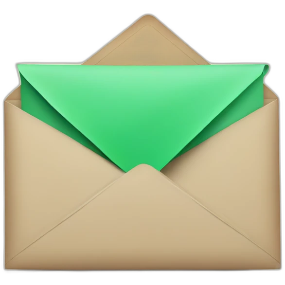 envelope with big arrow emoji